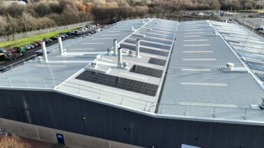 Aesthetic and energy-efficient metal profiled roof with the solar PV system